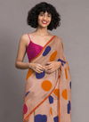 VARNI AMAZIA Fancy Designer Party Wear Soft Cahnderi Original Digital Printed Saree Collection
